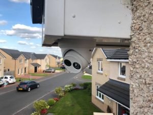Hikvision Camera Protecting Property